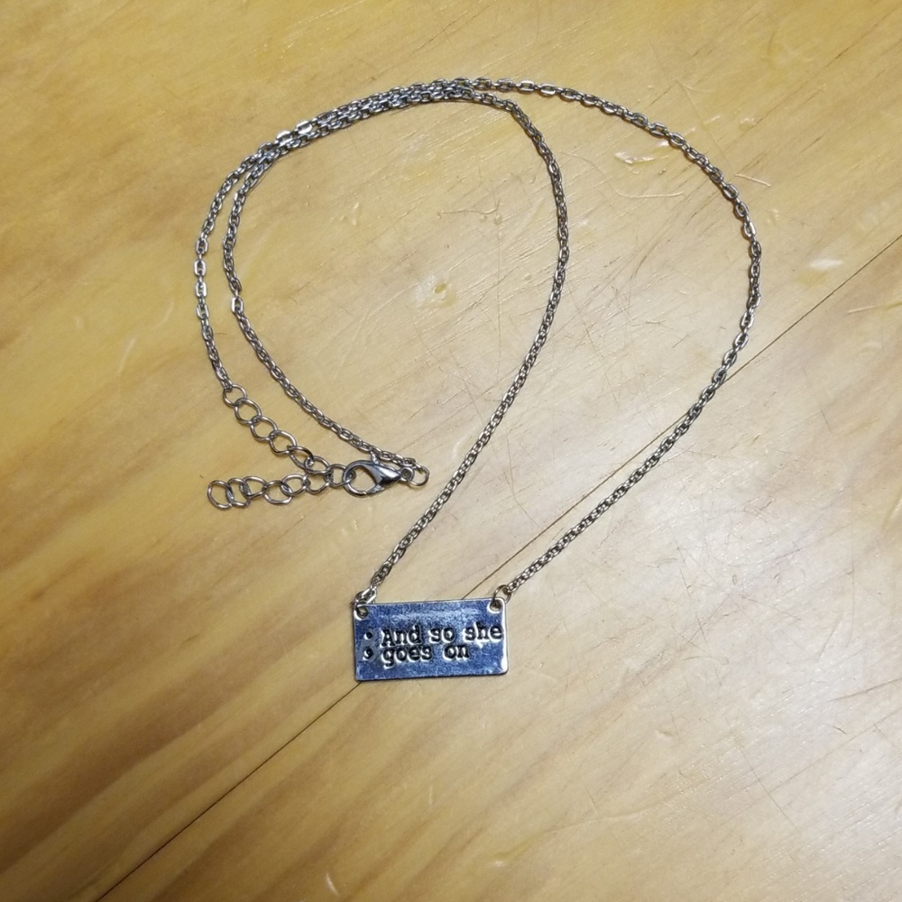 Insparational necklace